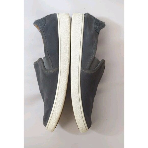 UGG Women’s Size‎ 10 Gray Suede Slip-On Shoes Pre-Owned Comfort Casuals - Picture 4 of 8